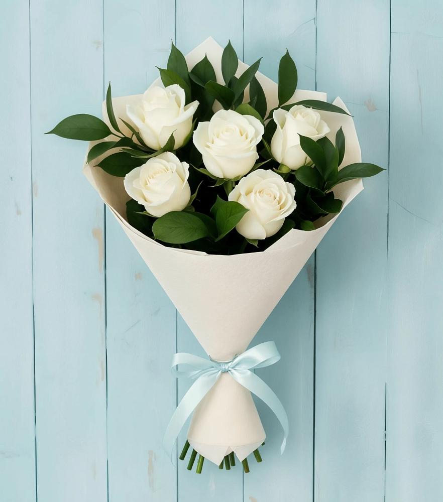 Букет цветов из: Розы в Московском