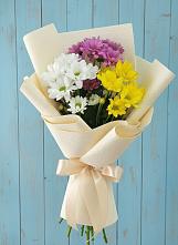 Букет цветов из:  Хризантемы в Московском
