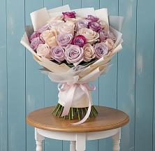 Букет цветов из:  Розы в Московском