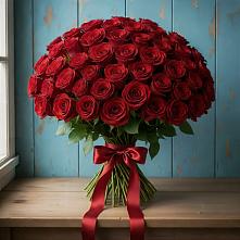 Букет Красные розы Блэк Меджик в Московском