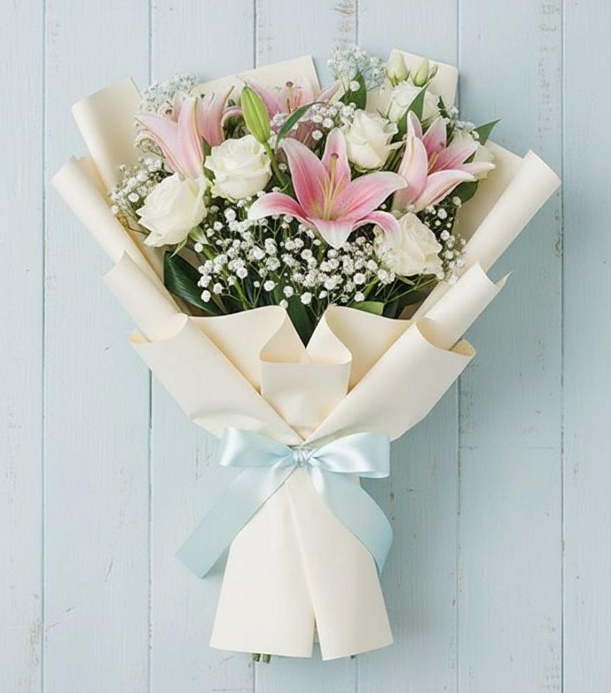 Букет цветов из: Лилии в Московском