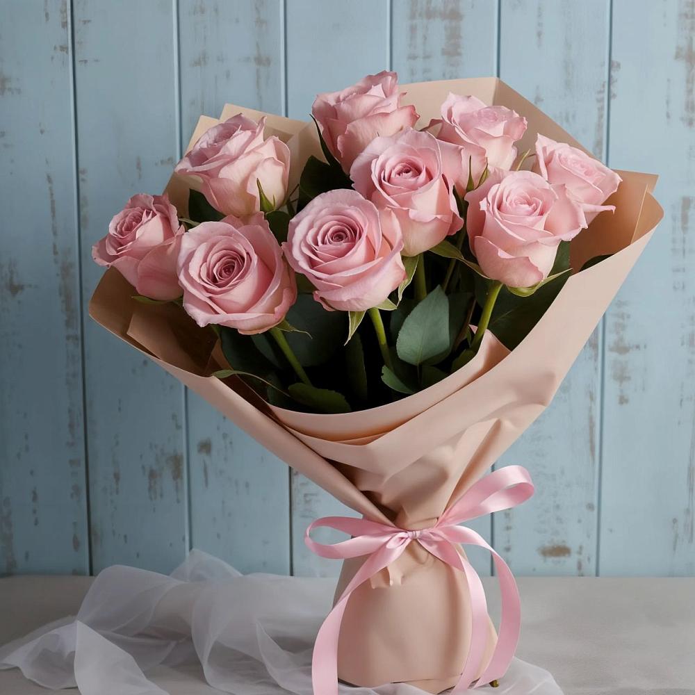 Букет цветов из: Розы в Московском