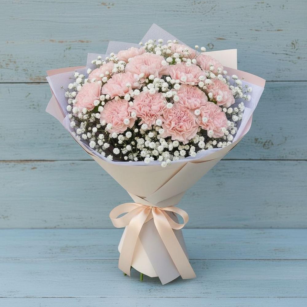 Букет цветов из: Гвоздики в Московском