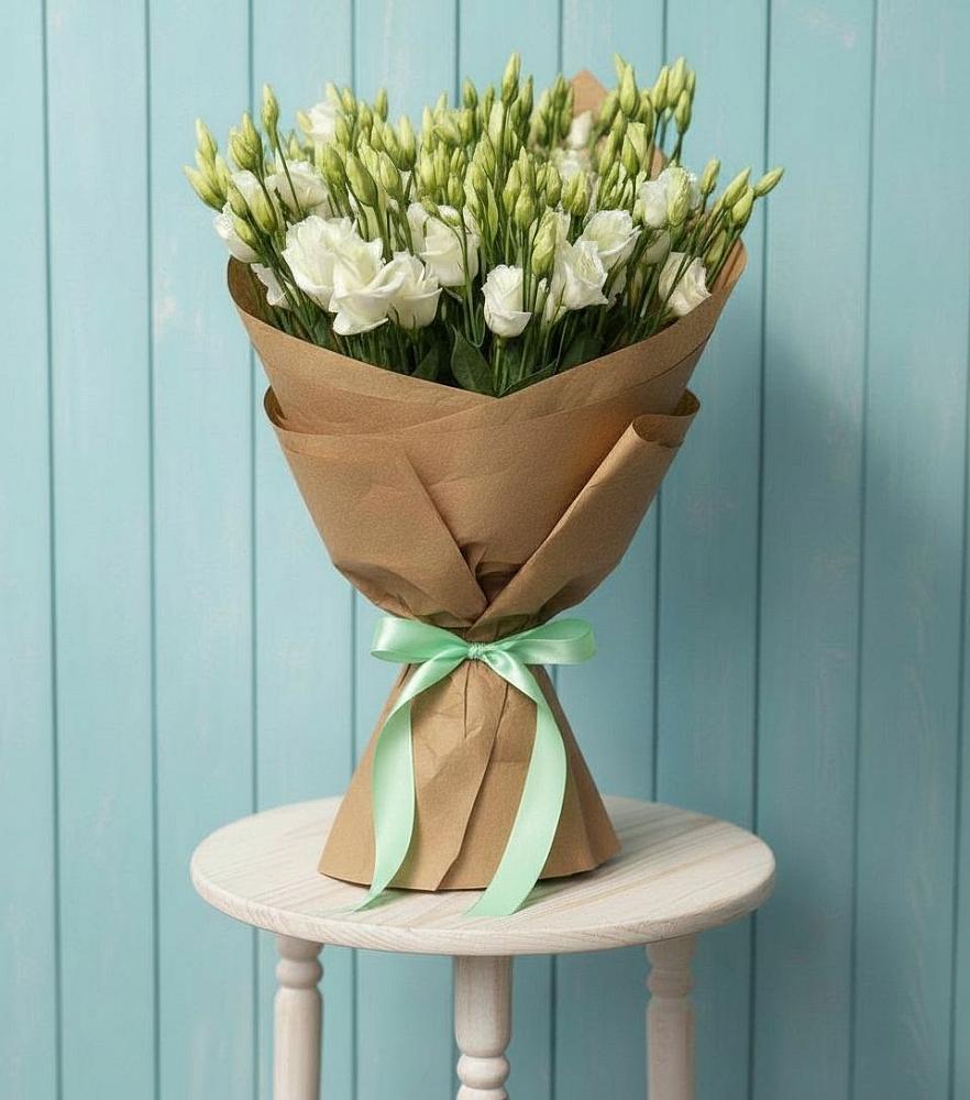 Букет цветов из: Лизиантусы в Московском