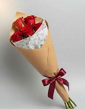Букет цветов из:  Розы #REPLACE_PRED# Московском