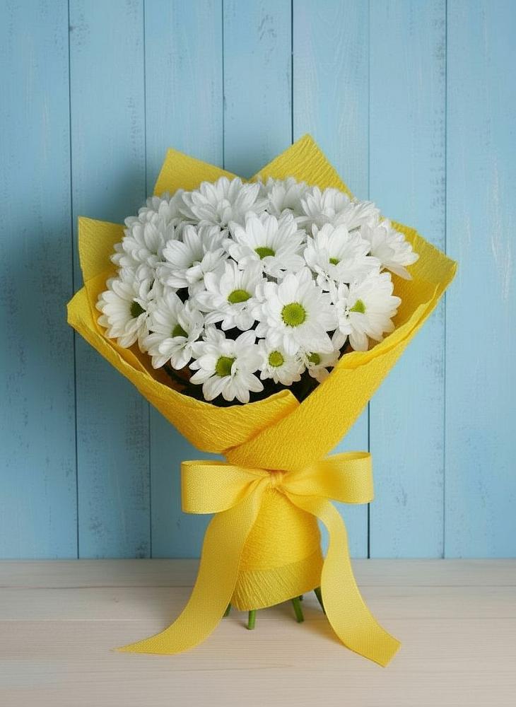 Букет цветов из: Хризантемы в Московском