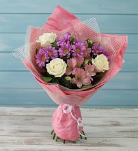 Букет цветов из:  Герберы в Московском