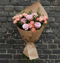 Букет цветов из:  Розы в Московском