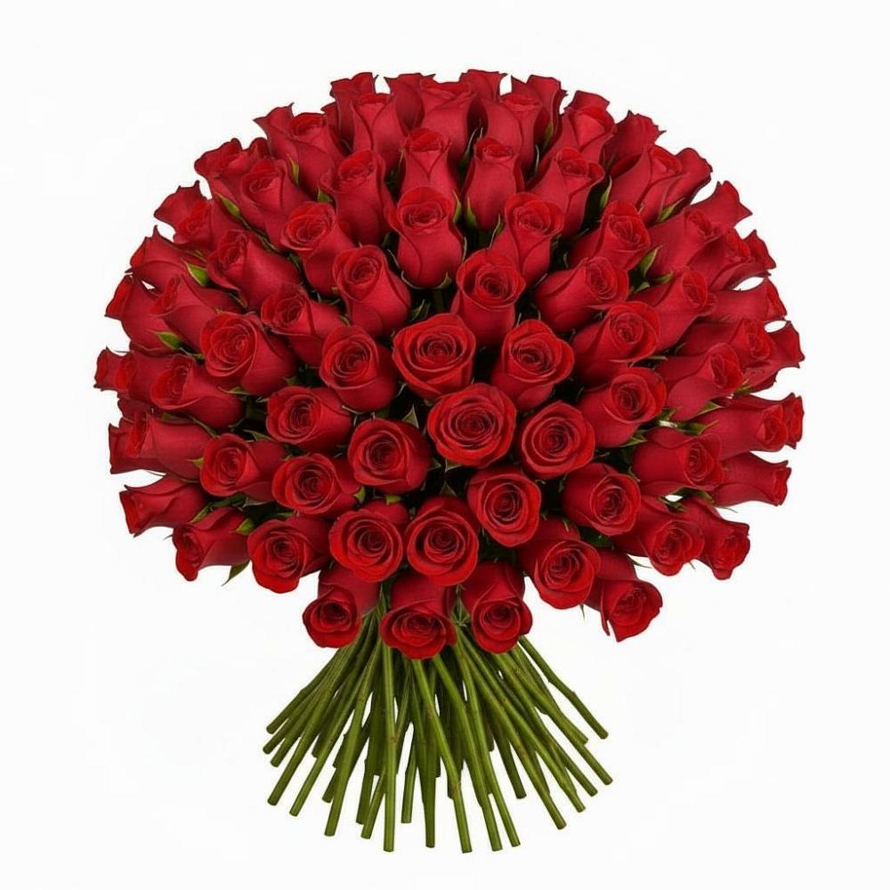 Букет Красные розы Чери Лав в Московском