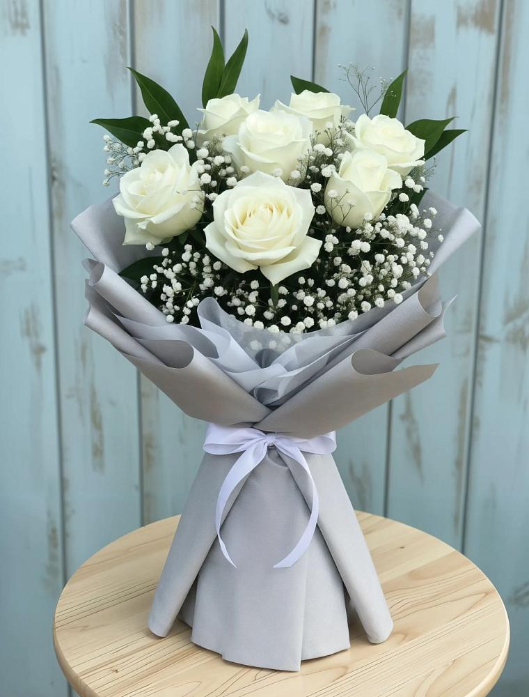 Букет цветов из: Розы в Московском