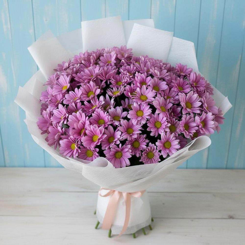 Букет цветов из: Хризантемы в Московском