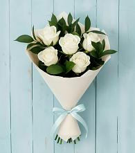Букет цветов из:  Розы в Московском