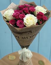 Букет цветов из:  Розы в Московском