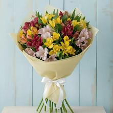 Букет цветов из:  Альстромерии #REPLACE_PRED# Московском