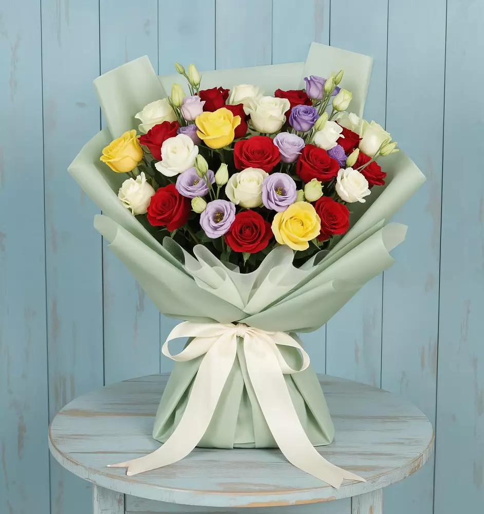 Букет цветов из: Розы в Московском