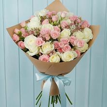 Букет цветов из:  Розы в Московском