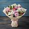 Букет цветов из: Хризантемы, Альстромерии и Розы в Московском